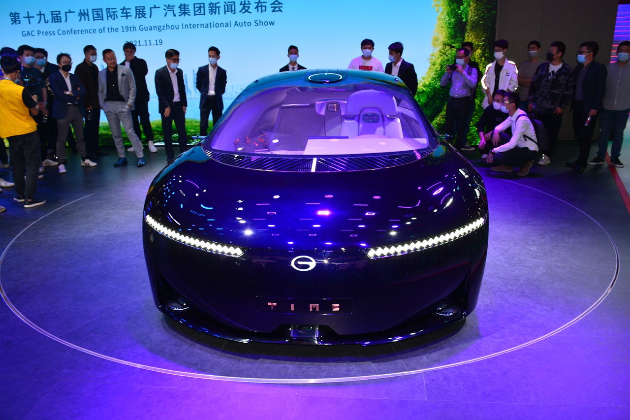 2021广州车展实拍：广汽传祺概念车TIME