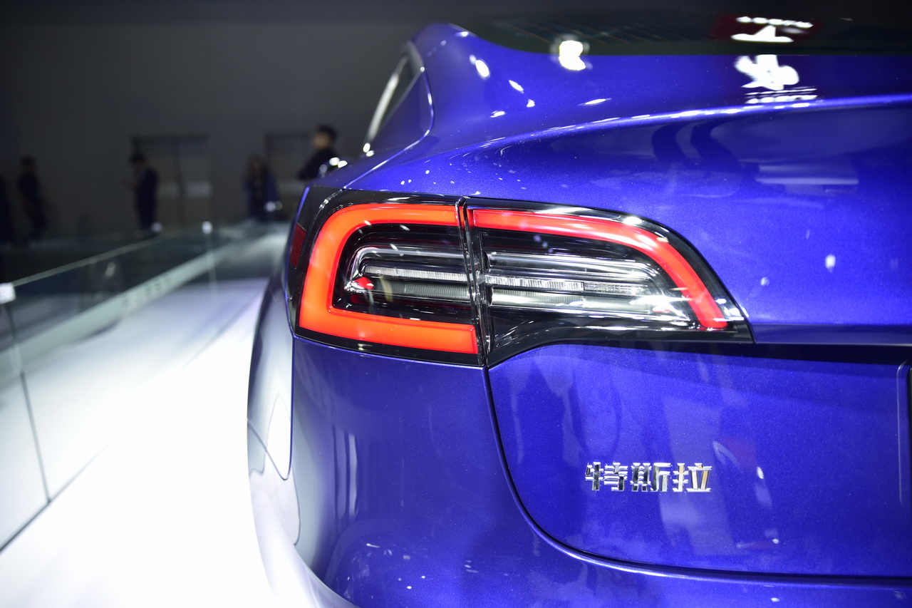 2019广州车展实拍：特斯拉Model 3