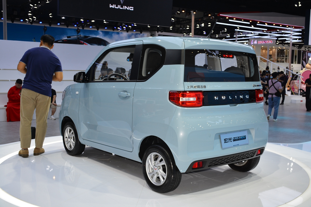 2020成都车展实拍：宏光MINI EV