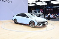 2023上海车展实拍：伊兰特（进口） N