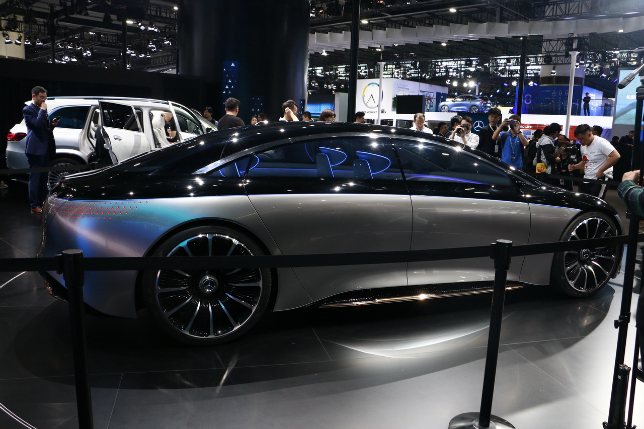 2019广州车展实拍:奔驰eqs